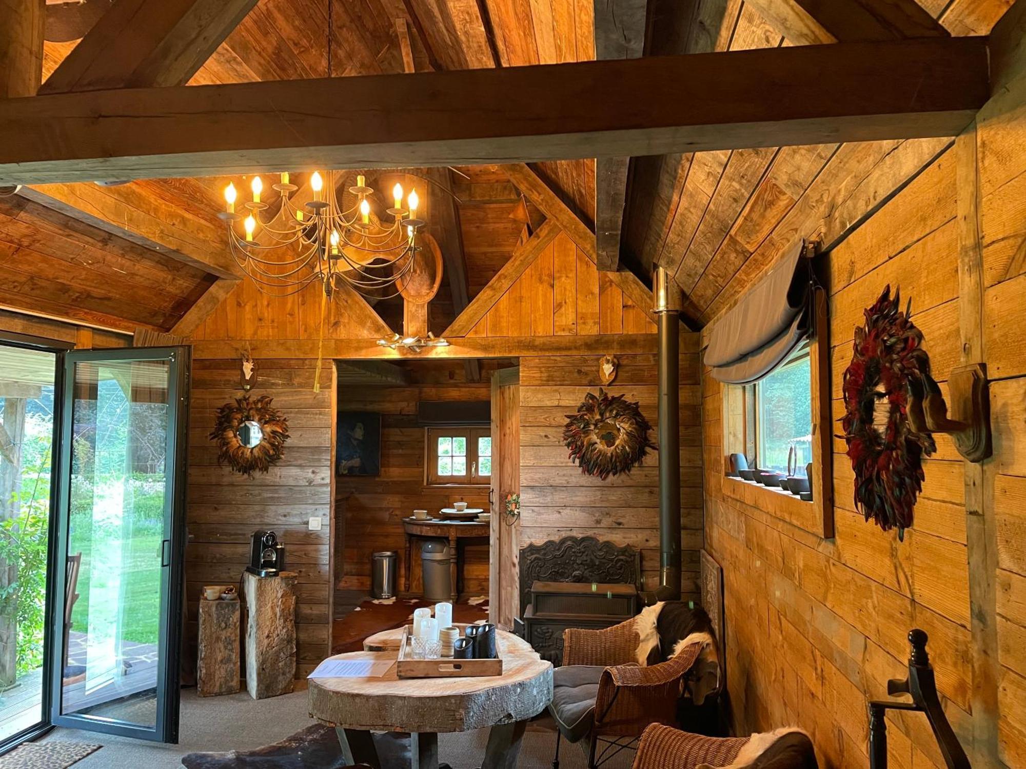 Cabane De L'R-Mitage Modave 외부 사진
